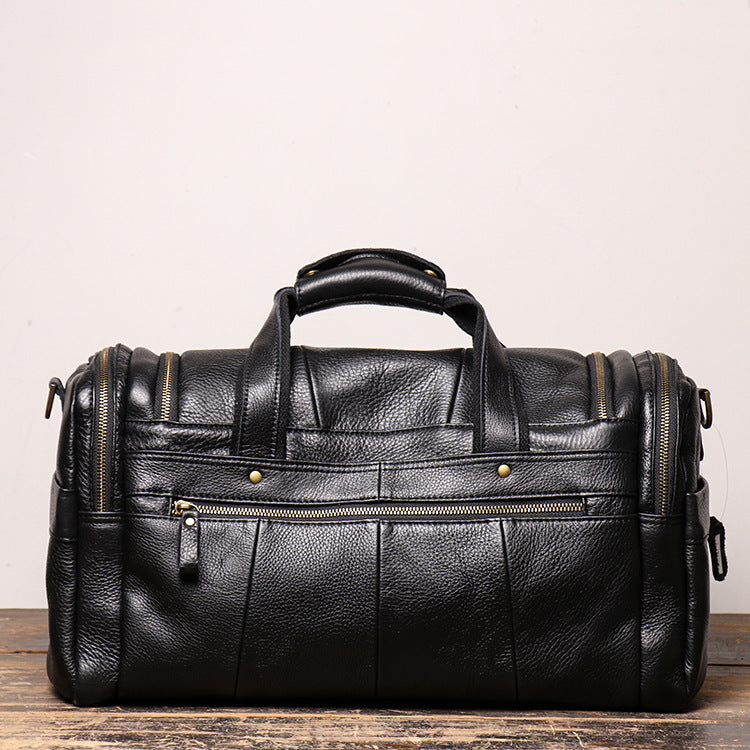 Retro Nubuck Leather Hand Luggage Bag