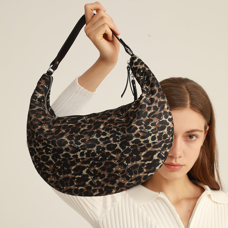 Bolso bandolera de moda para mujer con cierre bajo el brazo