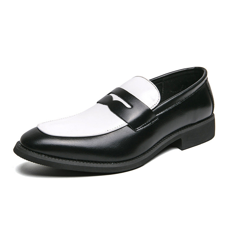 British Style Korean Style Slip-on Casual Leather Shoes