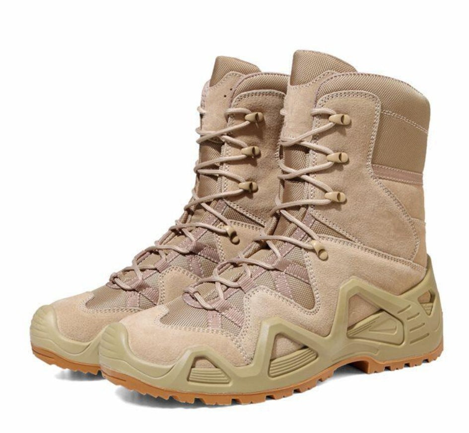 Mid-top High-top Military Fans Outdoor Training Hiking Shoes Military Fans Combat Boots