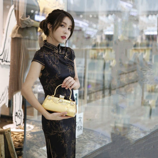 Sac Cheongsam pour spectacle de mode pour femmes