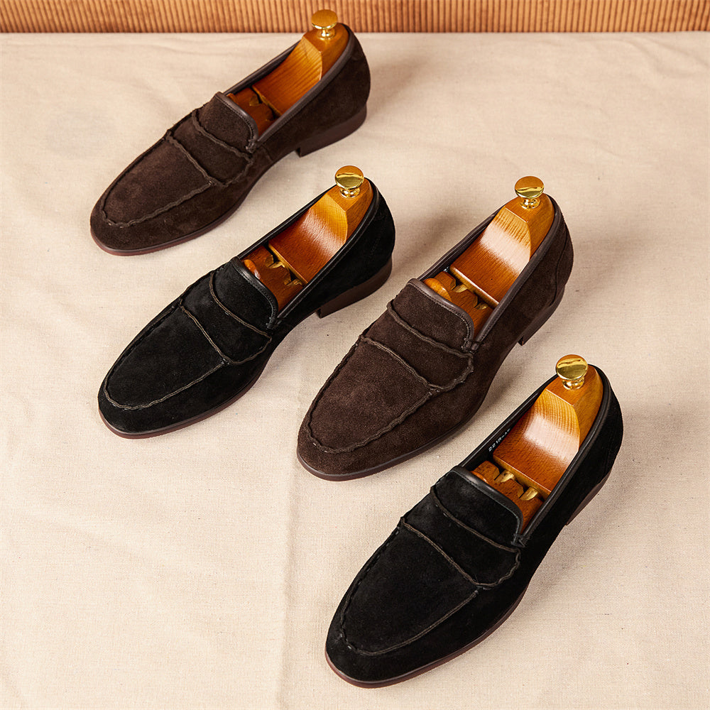 Men's Retro Shoes A Fashionable Suede