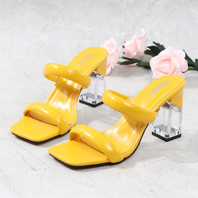 Women's Summer New Chunky Heel Sandals