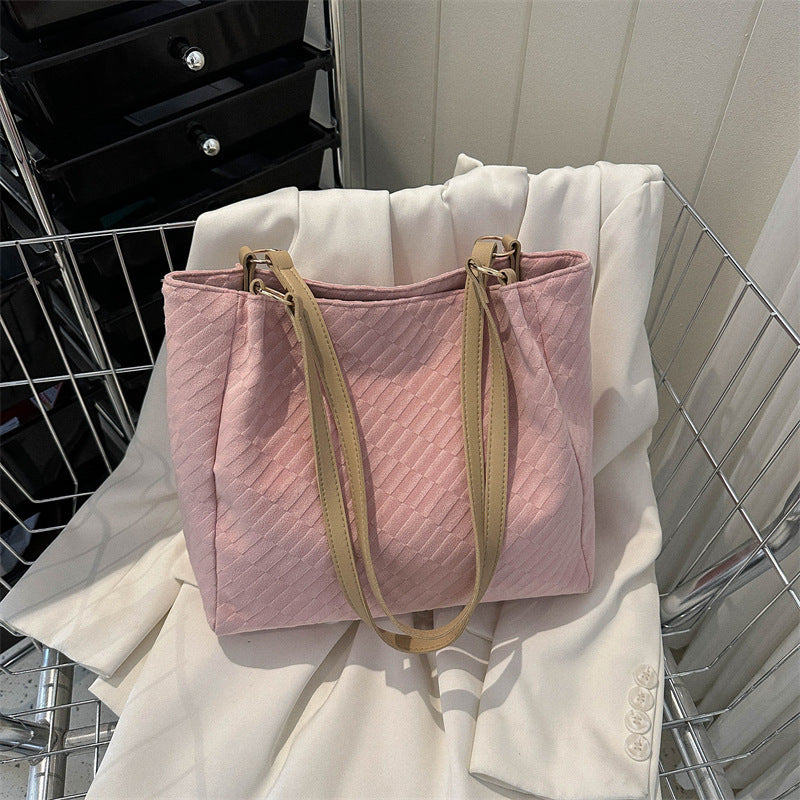 Sacs à bandoulière décontractés de grande capacité pour femmes, sac à main de shopping à la mode