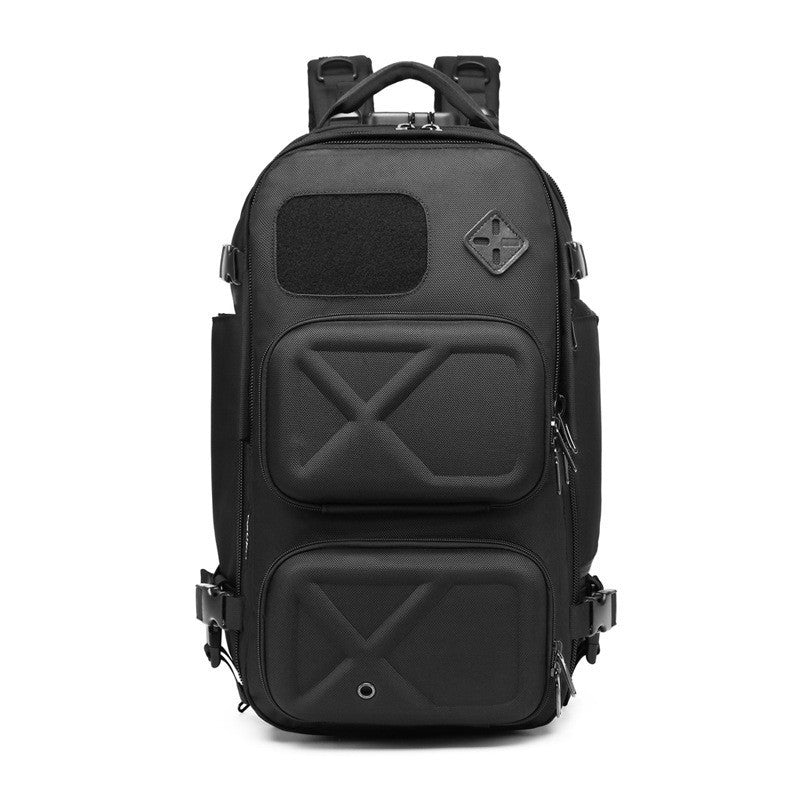 Nueva mochila de viaje impermeable de gran capacidad con puerto USB para exteriores