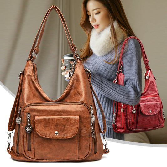 New Trendy Korean Style Ladies Large-capacity Multi-use Bag