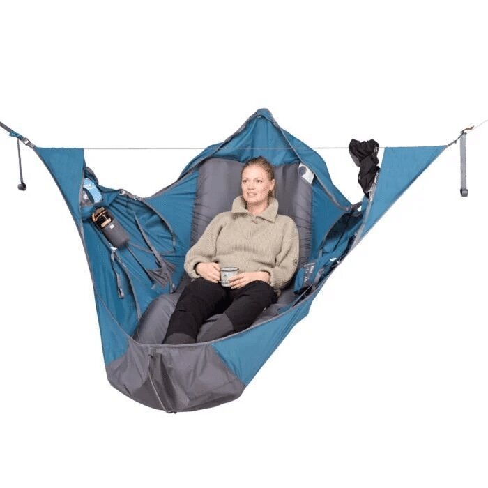 Portable Multi-Person Hammock Anti-Tear And Anti-Mosquito Flat Lay Hammock Ascend Resident Sleeping Bag