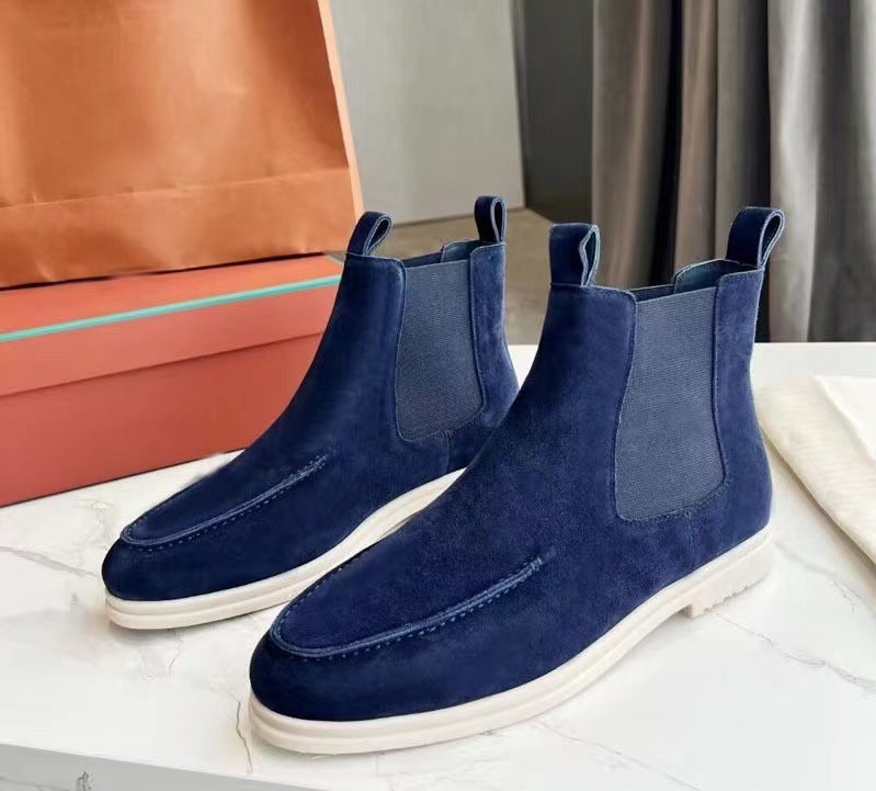 Botines nuevos de invierno para hombre con personalidad de la moda