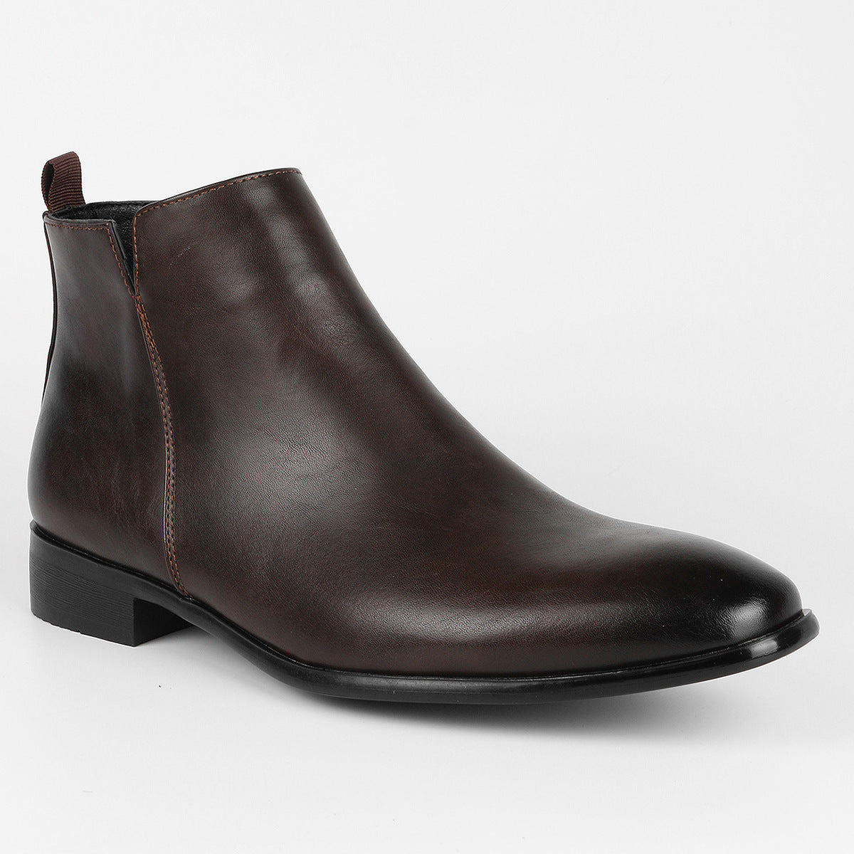 Bottines à bout carré pour hommes à la mode