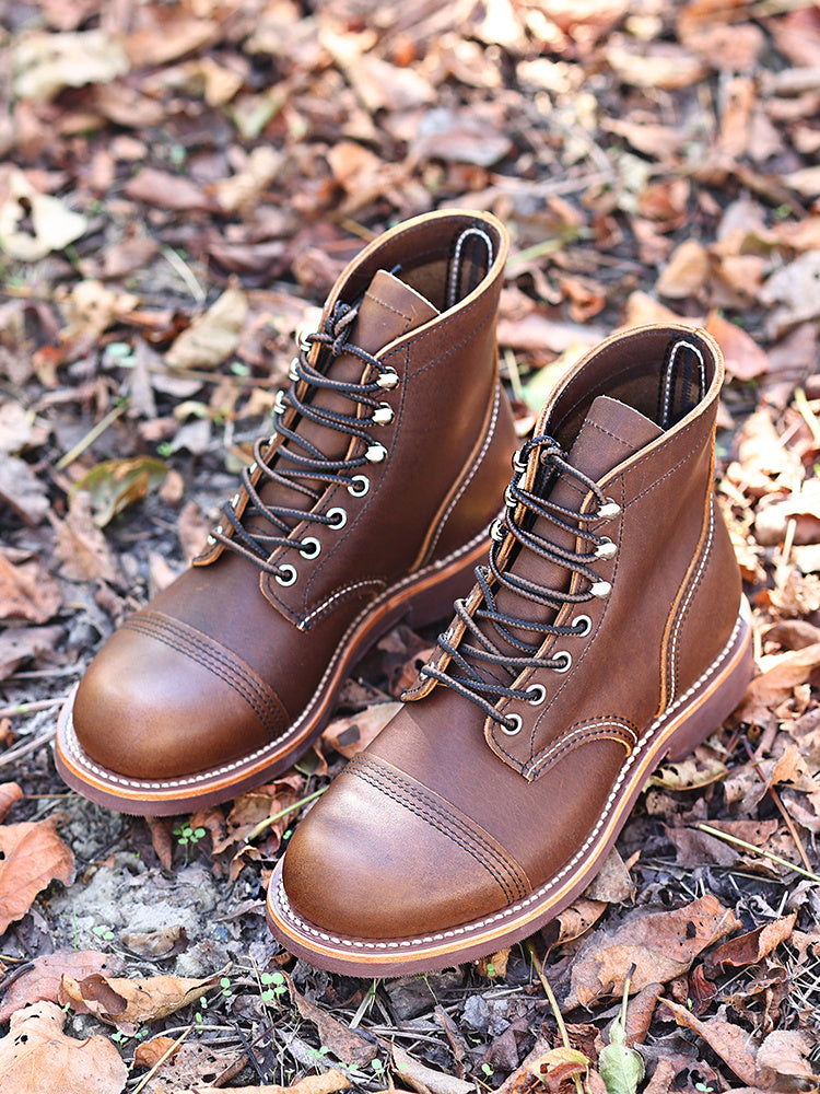 Vintage Work Boots High-top Casual Locomotive