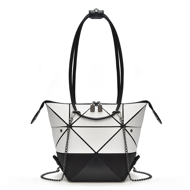 Trendy Variety Bag Folding Geometric Portable Diamond Laser