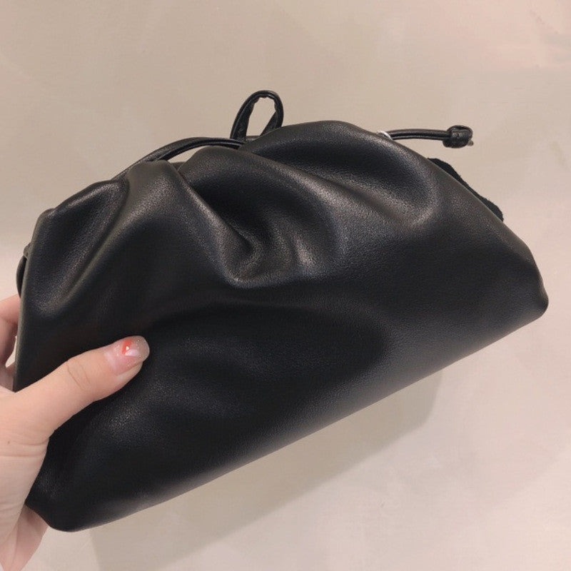 Fashion One-shoulder Messenger Hand-made Dumpling Bag Female