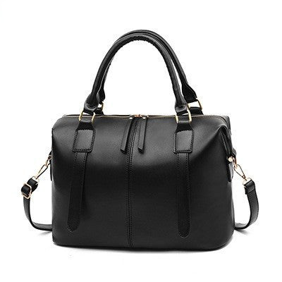 Bolso de mano de cuero para mujer, bolso vintage, bolso de hombro, bolso grande