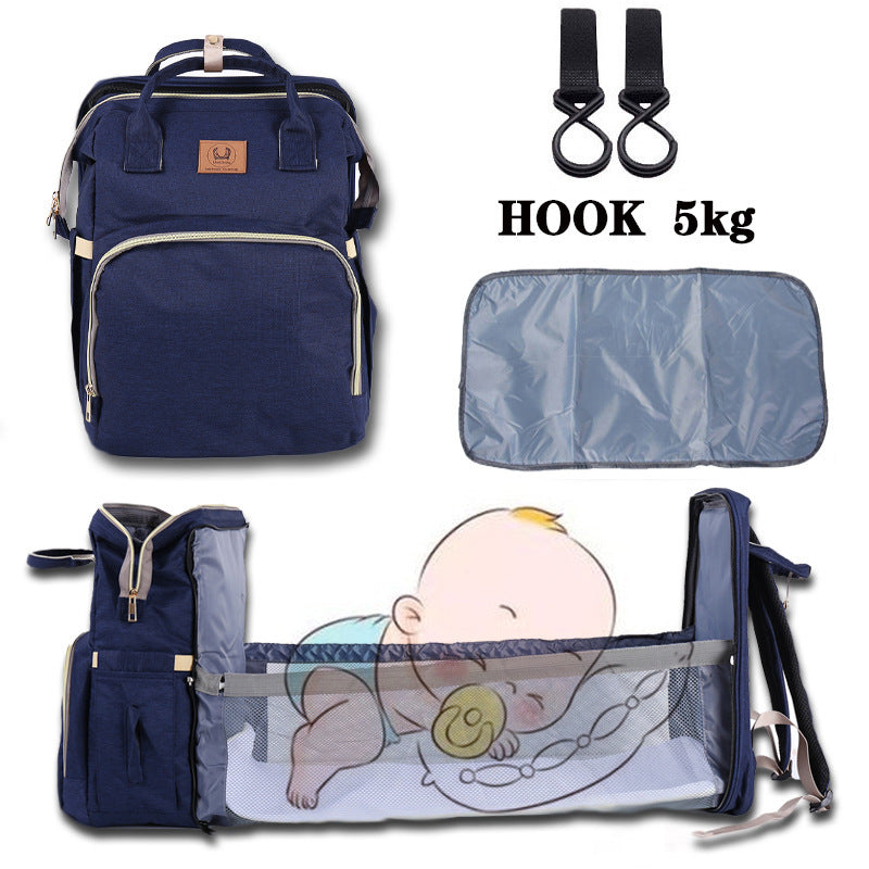 Mommy's Backpack Is Portable, Multi-functional And Large-capacity For Going Out