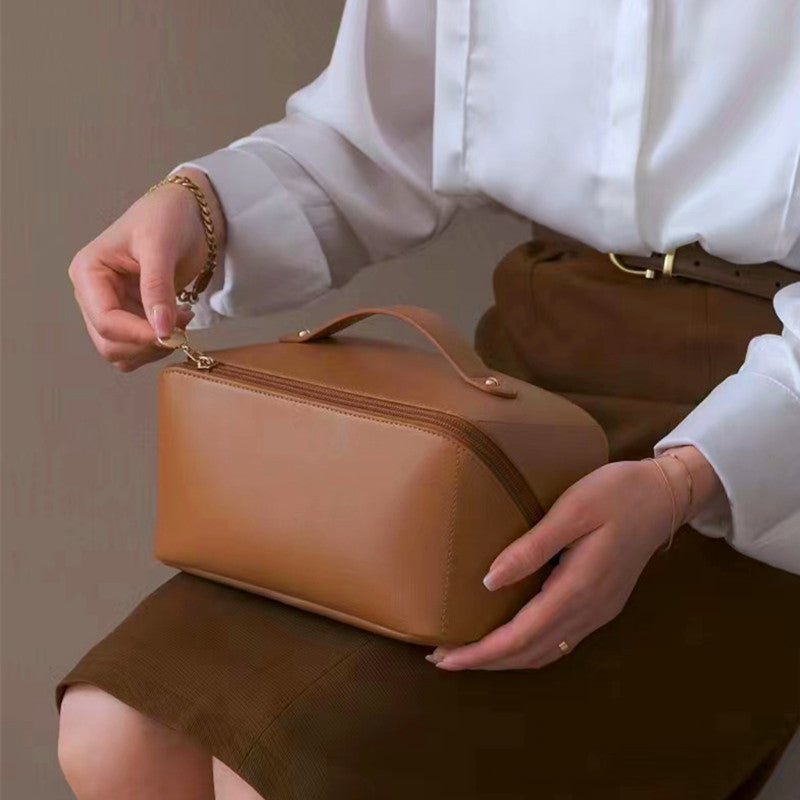 Sac de rangement pour cosmétiques portable et facile à nettoyer