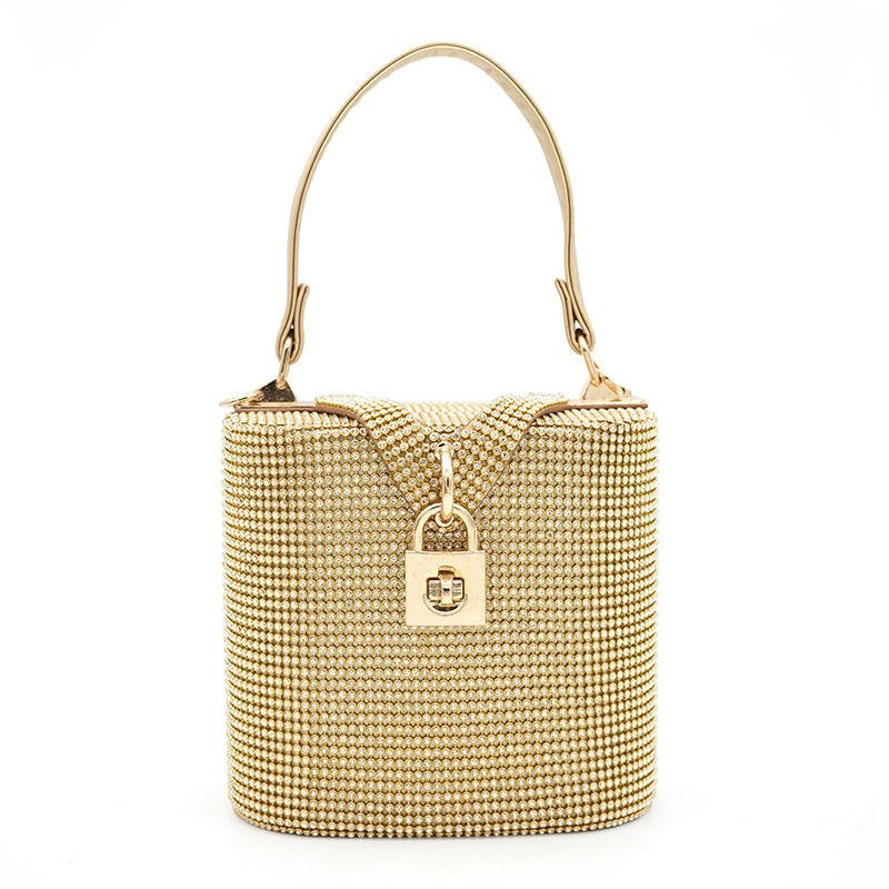 Portable Bucket Diamond Bag European And American Style Gem Bag