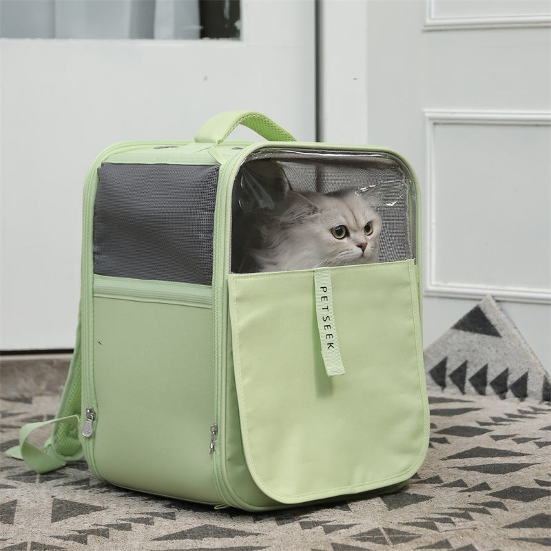 Portable Large-capacity Backpack For Pets