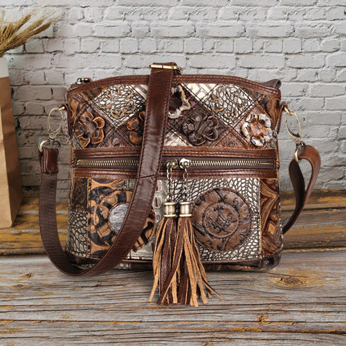 Western Style Large-capacity Niche Design Messenger Bag