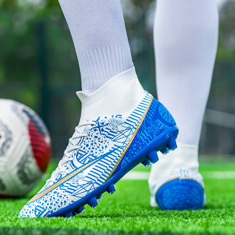 Chaussures de football pour hommes, chaussures d'entraînement à ongles cassés, baskets de jeu