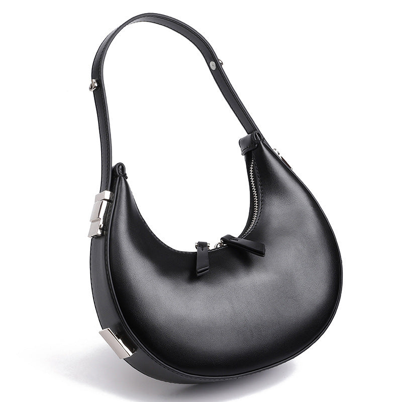 Tote  Leisure Oblique Cross Bucket Dumpling Bag Girl