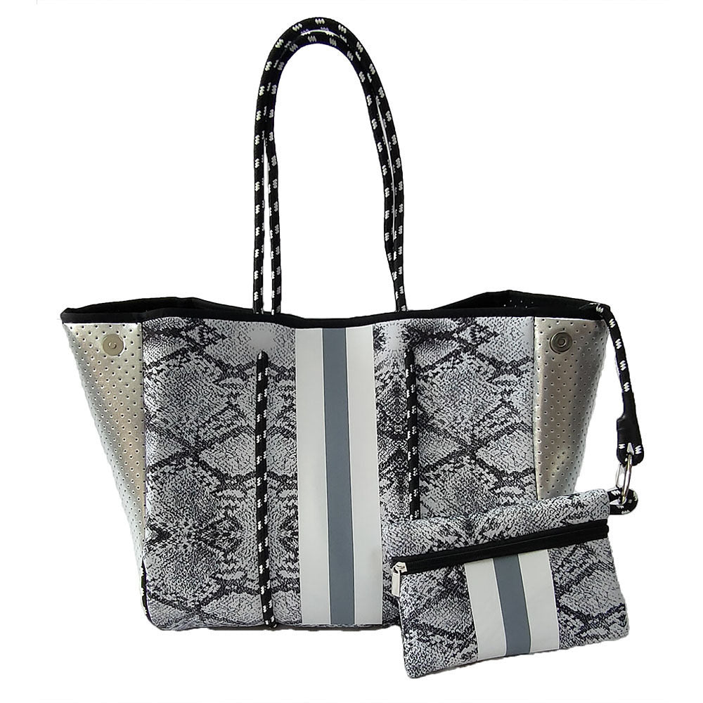 Bolso de hombro de viaje con estampado de gran capacidad para mujer