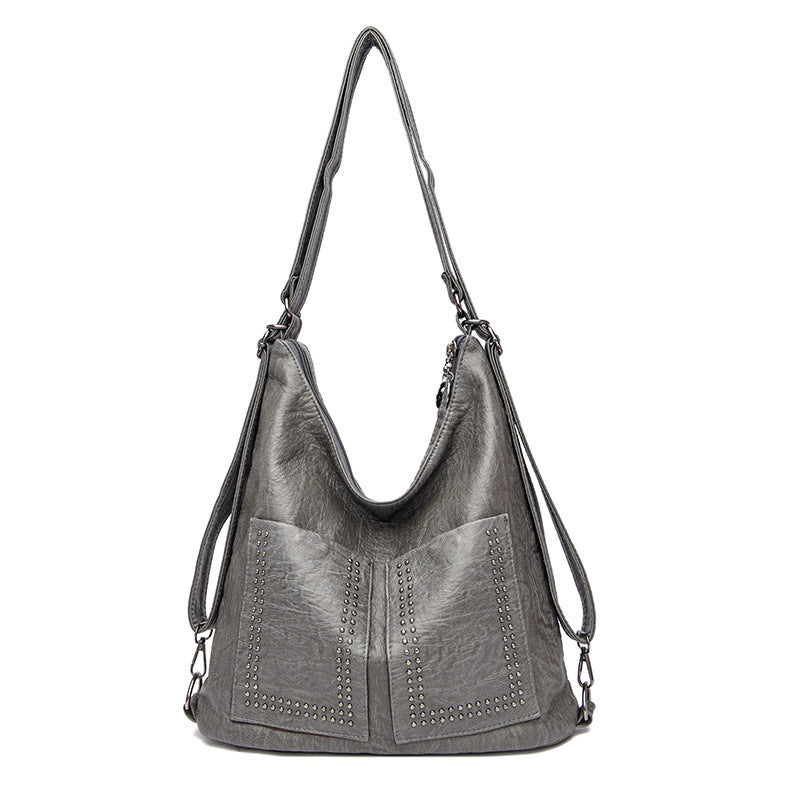 Bolso de mano de moda para mujer, de un solo hombro, de mano, diagonal, estilo retro