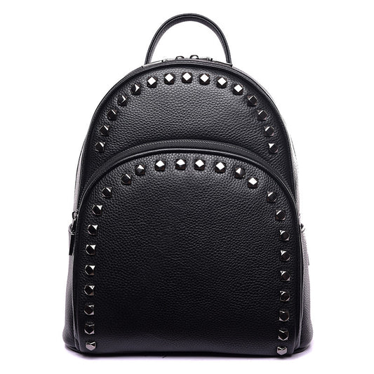 Women's Fashion Leather Casual All-match Backpack