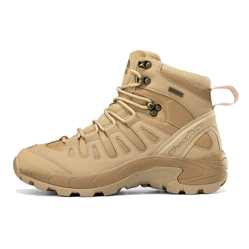 Botas de combate para exteriores, zapatos de entrenamiento para exteriores para hombres de talla grande