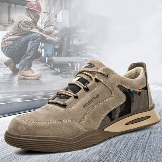 Pigskin Labor Protection Shoes Are Breathable And Wear-resistant