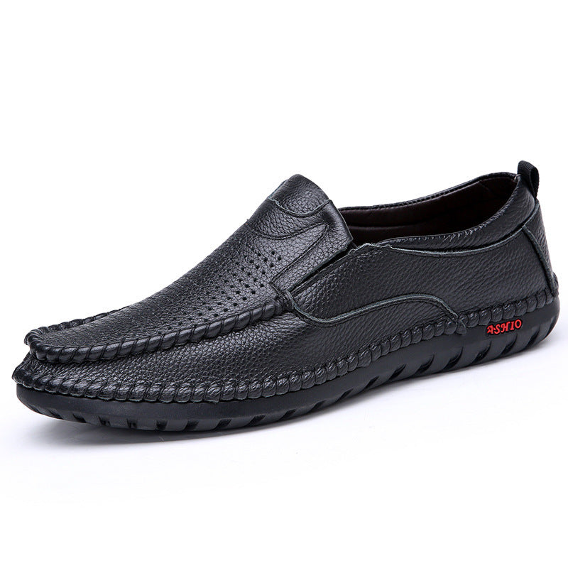 Zapatos casuales de cuero de moda para hombres de moda