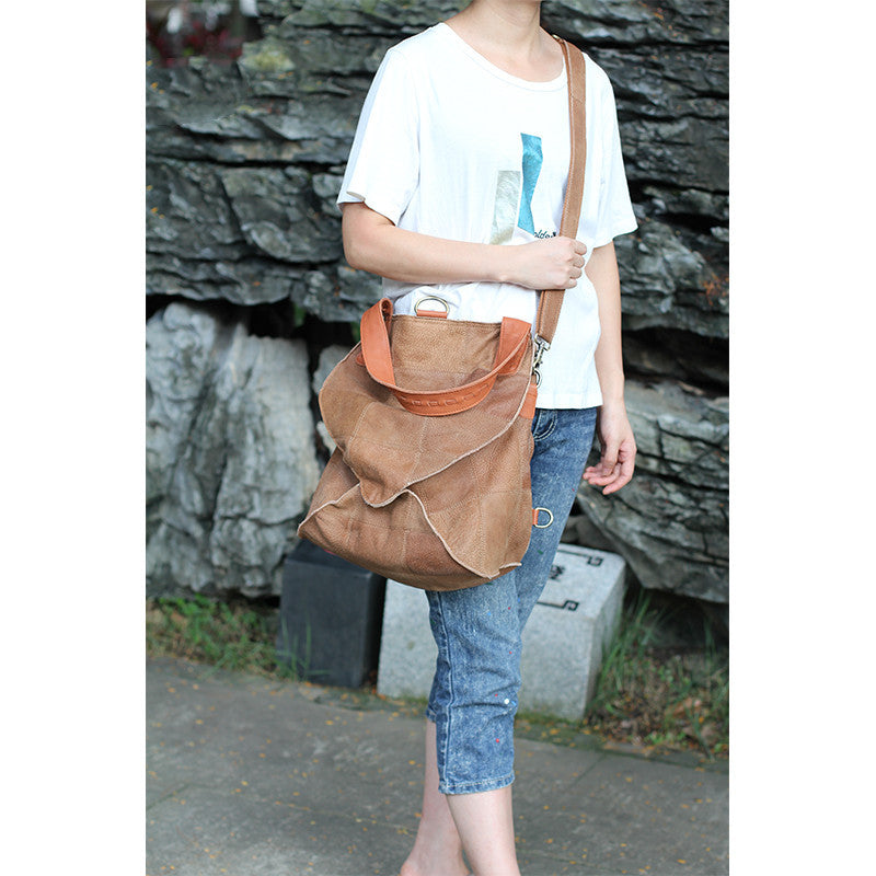 Women's Fashion Retro Casual Pure Cowhide Shoulder Crossbody Bag