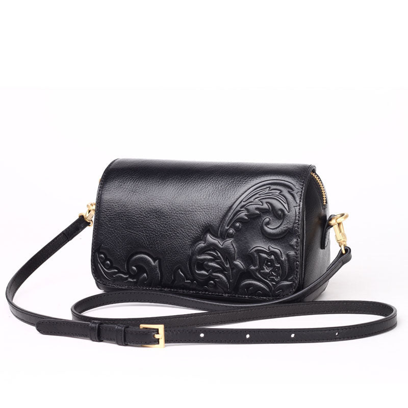 Cowhide Bag Women New Messenger Bag