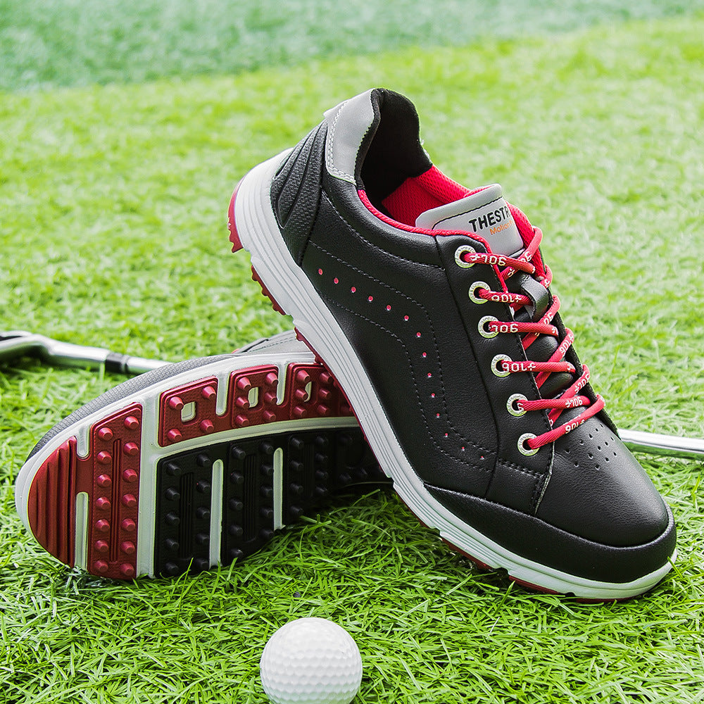 Chaussure de golf tendance sans clous pour hommes