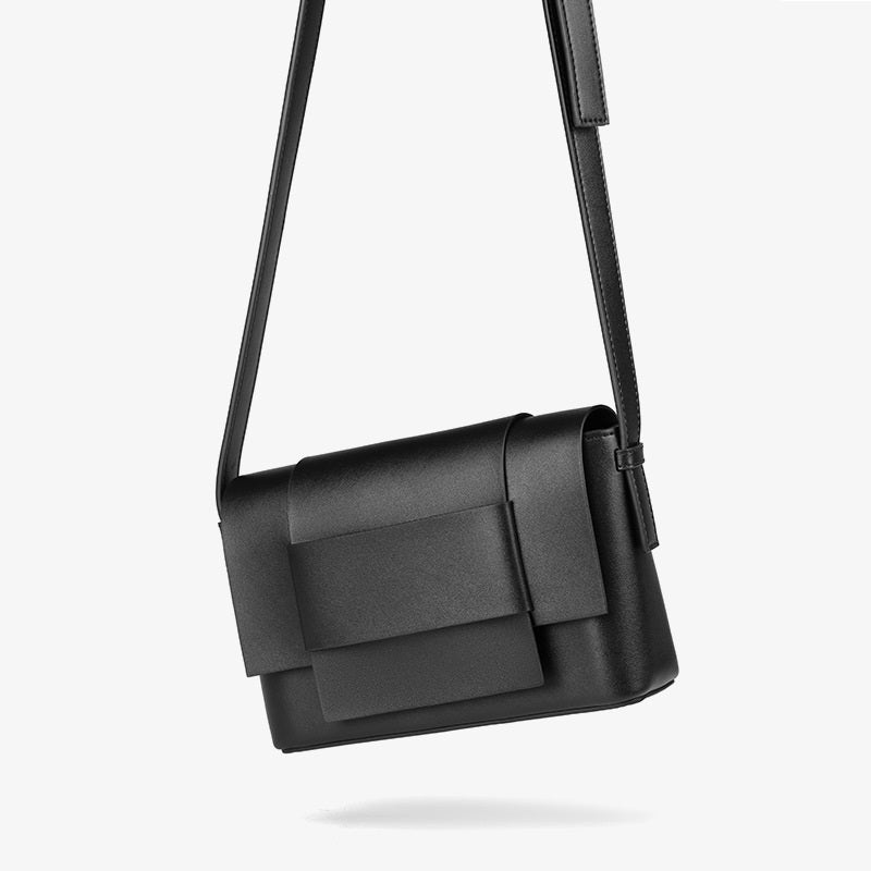 Bolso de mensajero para hombre, bolso cuadrado pequeño de lujo ligero, bolso de hombro simple y versátil