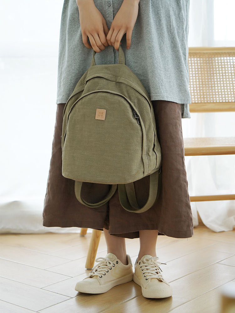 Cloth Bag Leisure Backpack Literary Simplicity