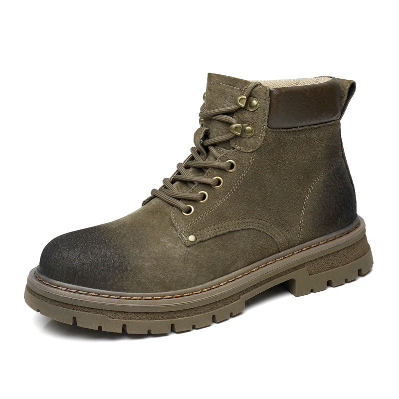 Bottes de randonnée pour hommes de style britannique Workwear