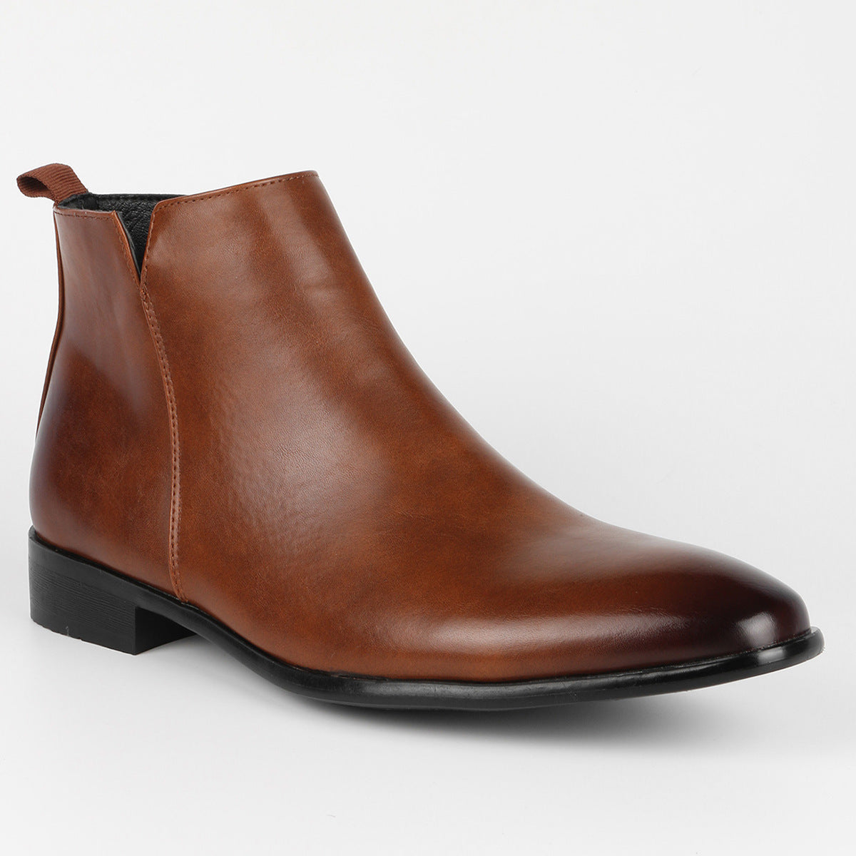 Bottines à bout carré pour hommes à la mode