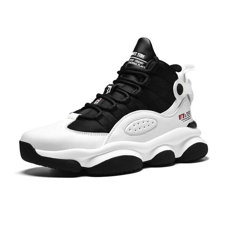 Basketball Shoes Men's High-top Shock Absorption Non-slip Sneaker