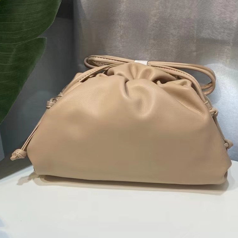 Fashion One-shoulder Messenger Hand-made Dumpling Bag Female