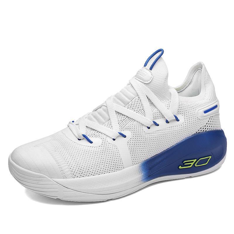 Chaussures de basket-ball basses pour hommes et femmes, légères, absorbant les chocs, semelle souple