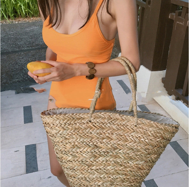 Fashion Simple And Generous Style Beach Bag