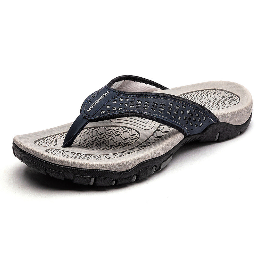 Men's Sports Flip-flops Comfort And Casual Flip-flops Outdoor With Summer Beach