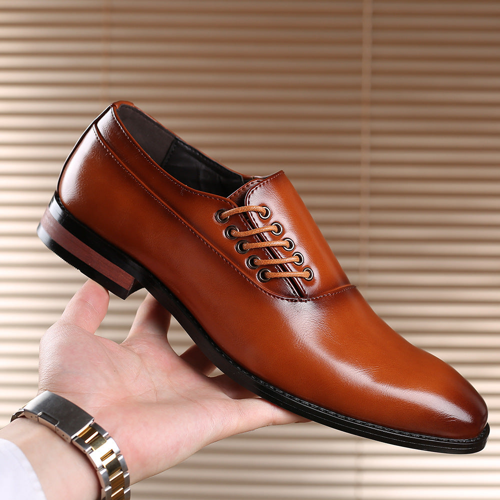 Zapatos formales de negocios para hombres en tallas grandes