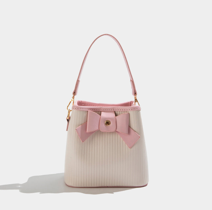 Sac à main en cuir multicolore pour femme