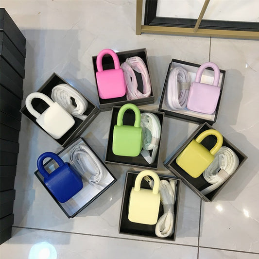 Bolso de cerámica de diseño Xiaohongshu, bolso para auriculares