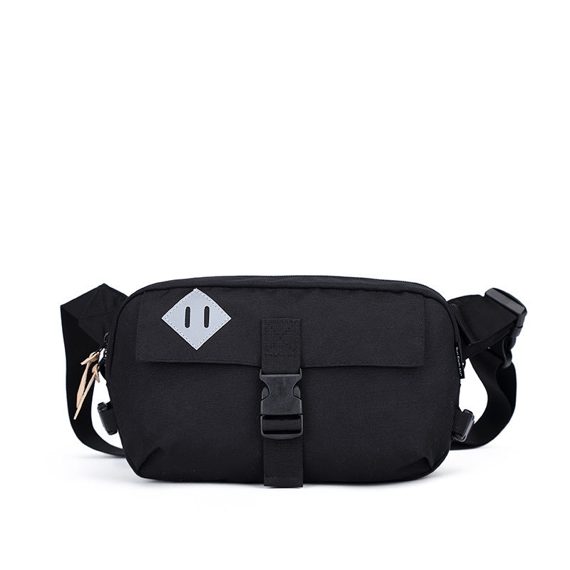 Underarm Women's Shoulder Chest Bag Men's Canvas