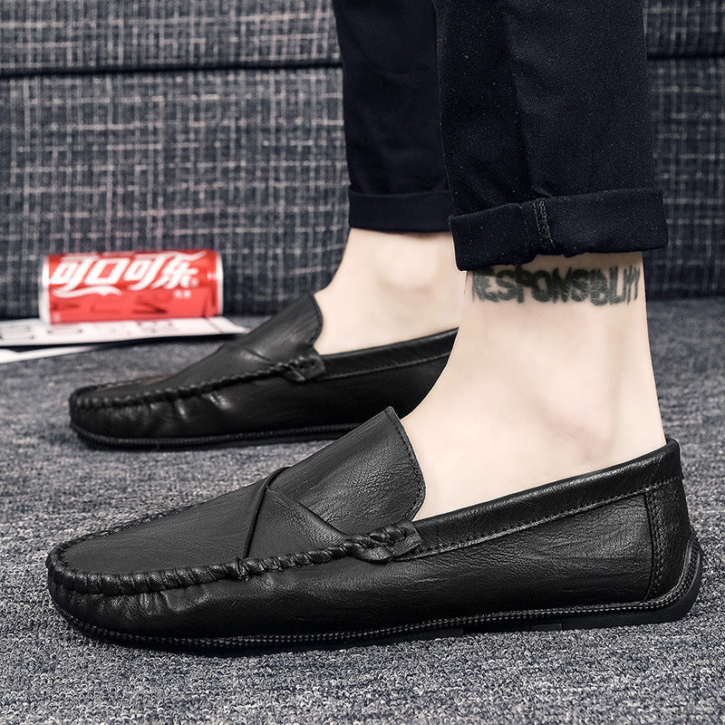 Nouveaux mocassins Gommino de style britannique pour hommes