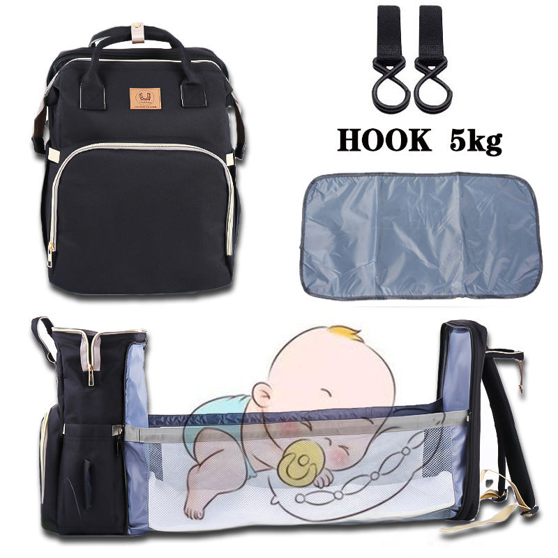 Mommy's Backpack Is Portable, Multi-functional And Large-capacity For Going Out