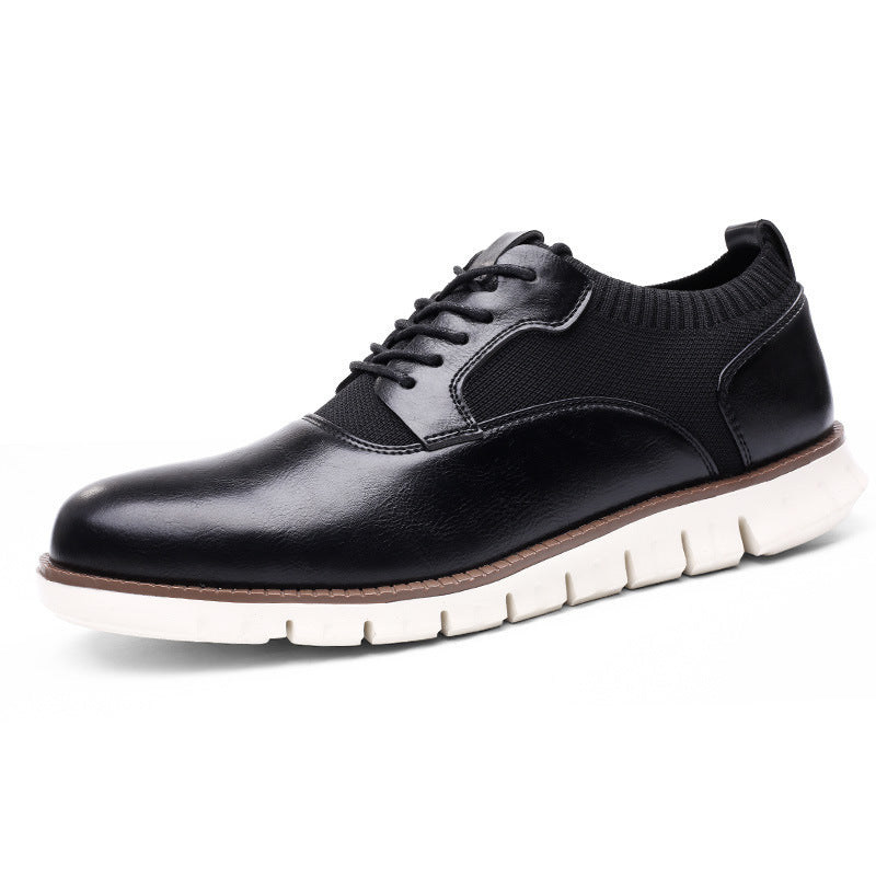 Zapatos casuales de primavera y verano con tejido volador para hombre