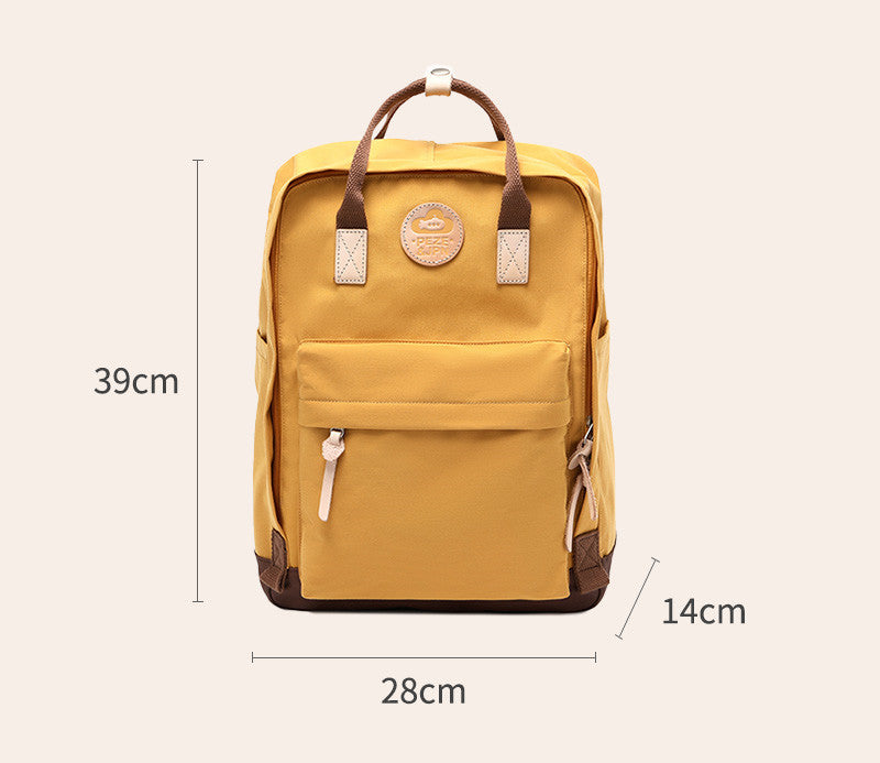 Sac à dos de voyage de nouveau style, sac d'école simple et tendance